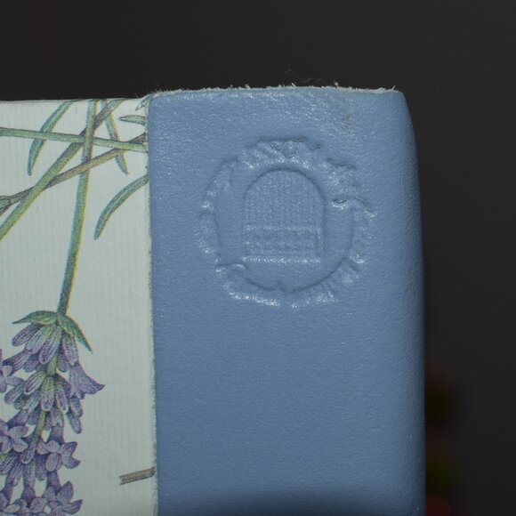Vintage Rossi Made In Italy Lavender Flowers Periwinkle Hardcover Journal Book - Picture 7 of 16
